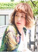 【eno】抜け感ほつれウェーブ