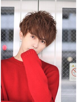 メンズフィール 南森町(MENS FEEL) 【韓流マッシュ】抜け感スリークショート☆ツーブロック束感ヘア