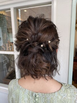 アンテシニヨン(Un the Shiniyon) パーティー用ボブアレンジ