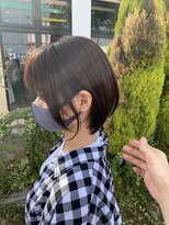 ヘアメイク アース 福島イオン通り店(HAIR & MAKE EARTH) ショートボブ