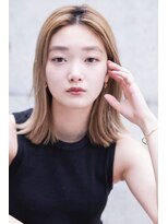 ケイト(kate)&nbsp;【kate 大宮】外国人風ブロンドxナチュラル外はねロブ