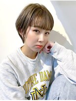 ヨファヘアー 岡本店(YOFA hair)&nbsp;大人かわいい小顔美髪ショート0702