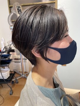 グローリープラス(Glory+plus) スッキリショート×暗髪カラー