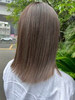 ナカオコアフュール(NAKAO COIFFURE) ミルクティーベージュダブルカラー