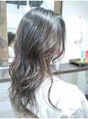 ゆるウェーブロング 20代30代40代 ハイライト 髪質改善