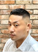 クルーカット×スキンフェード【東京/丸の内/バーバー】