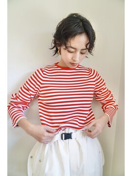 ソーイ ヘアー 平尾(soi hair) 【soi・ソーイ】ショートボブ×ミックスウェーブ