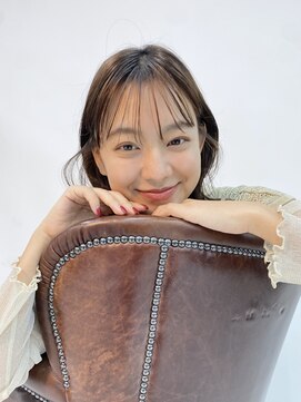 ヘーゼル 博多(HAZEL.) シースルーバング 顔まわりうぶヘア 博多　福岡　【Ryoke】