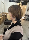 クセを生かしたデザインショート