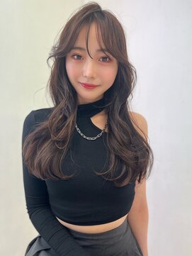 アンジェリカラボ 梅田店(ANGELICA LABO) 大人可愛い韓国ヘア×レイヤーカット×天使バング〔川又〕