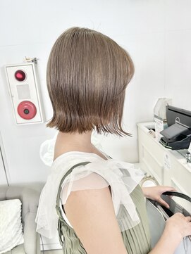 バブ バイネオリーブ(Bab by neolive) ケアブリーチ ミルクティーベージュ グレージュ