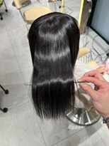 ロンドメリア 天神大名店(Lond Melia) ★くびレイヤーエモージュインナーグレージュ前髪ピンクベージュ