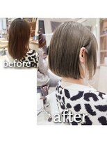 アッシュ 清瀬店(Ash)&nbsp;ボブ×縮毛矯正