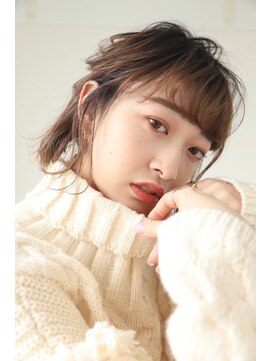 ヘアーアンドメイク エクリ 不動前店(Hair&Make equri) ふんわりボブアレンジ【目黒不動前】
