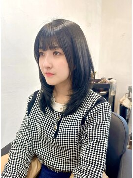 アリスバイアフロート 自由が丘(ALICe by AFLOAT) 小顔カット×高めレイヤー