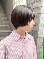 フェイス 石川町 (FACE)&nbsp;丸みマッシュショートカットひし形ヘア前髪あり/齋藤