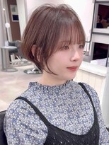 クレム 博多駅店(ChLem)&nbsp;短すぎないショート ショートボブ 丸みショート 博多ショート
