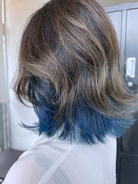 ザ カラー ラボ(THE COLOR LABO) インナーカラー　ブルー