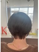 ショート/ハンサムショート/ベージュ/髪質改善/40代/50代