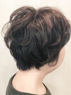ヘアークリアー 春日部 大人可愛いパーマを活かした重軽ウェーブパーマ/30代40代50代