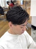 毛流れフェザーショート