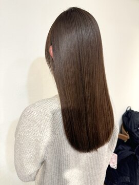 クレビアテン(CreBiA ten_) 艶感カラー　ブラウンカラー　冬カラー