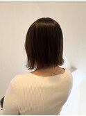 外ハネスタイル