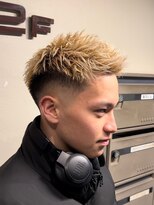 ミリオンバックス 神田店(Million Bucks)&nbsp;スパイキーショート/スペインカール<理容室>[メンズ/床屋/神田]