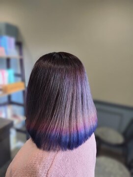 フェアリーテール つきのわ店 大人かわいいエンドカラー