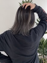 アワーズ 南青山(Our's)&nbsp;バレイヤージュ/ハイライトカラーアッシュグレージュブリーチ1回