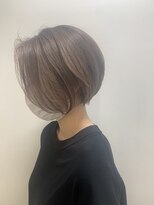 アッド バイ ケーツー(add by K-two)&nbsp;ハイトーングレージュ×ショートボブ【add】