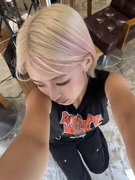 メゾン 心斎橋店(Maison) ホワイトベージュ×ペールピンク