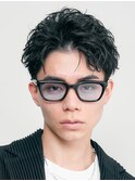 スパイキーショートパーマツイストスパイラルパーマ原宿メンズ