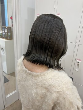 クム 川越(kum) 【kum川越】透明感カラーくびれボブ