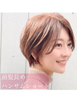 ヌリ 錦糸町(NuRI)&nbsp;◎前下がりショートボブハンサムショートカットカラーパーマケア