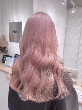 ペレ 栄 アネックス(PELE栄ANNEX) 着物ヘア/ダークアッシュ/ミディアムレイヤーカット/栄