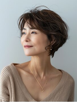 ビフィーノ リルネ(Bifino Rilune) 50代の横顔を美しくする上品ショート