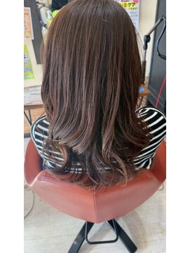 ヘアスタジオブービー 華やかセミディ