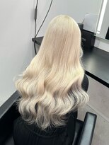 エゴ 池袋(EGO)&nbsp;ホワイトブロンド抜きっぱなしハイトーンロング10代20代30代