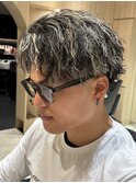白金メッシュ×ツイストスパイラル！