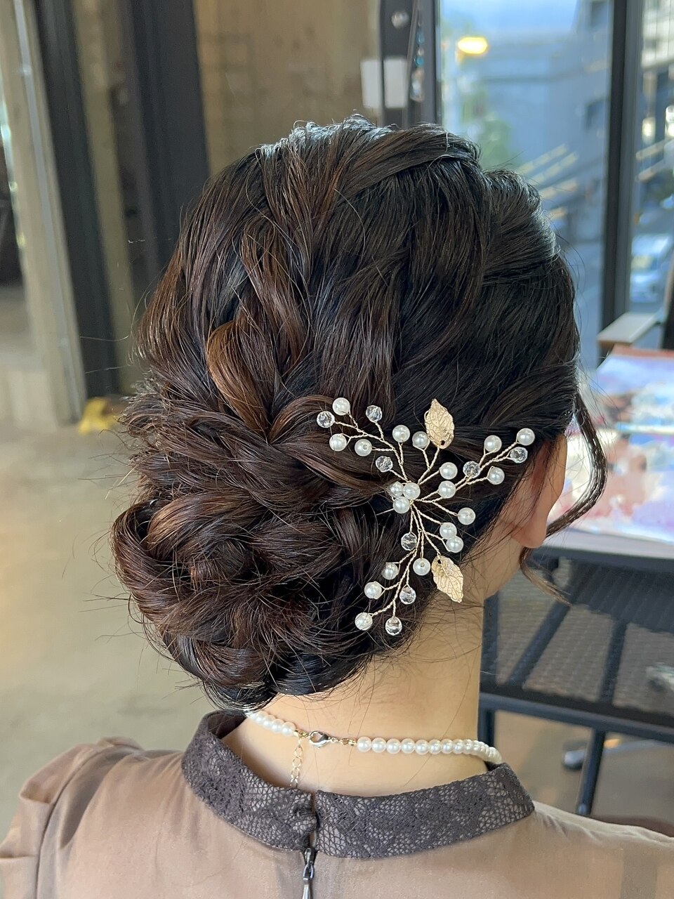 【ヘアセット】結婚式参列ヘアセット