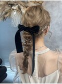 ヘアアレンジ/ヘアセット/お呼ばれヘア