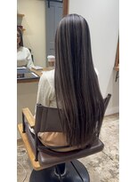 リフル 八王子(RIFULL) ハイライト バレイヤージュ ショート レイヤー 髪質改善