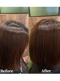 ファッショングレイカラーBefore&After