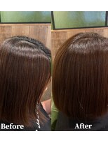 ヘア プレゴ 東陽町店(hair Prego)&nbsp;ファッショングレイカラーBefore&After