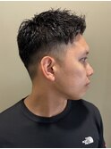 夏仕様メンズショートスタイル