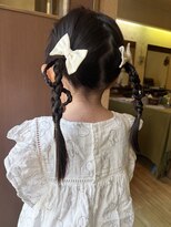キキ 美容室(KIKI) キッズヘアアレンジ