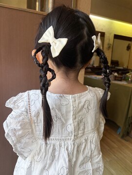 キキ 美容室(KIKI) キッズヘアアレンジ