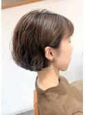 ショートボブパーマ
