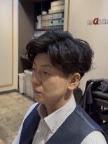 リゴ ヘアー(RIGO hair)&nbsp;大人センターパート×ナチュラルパーマ